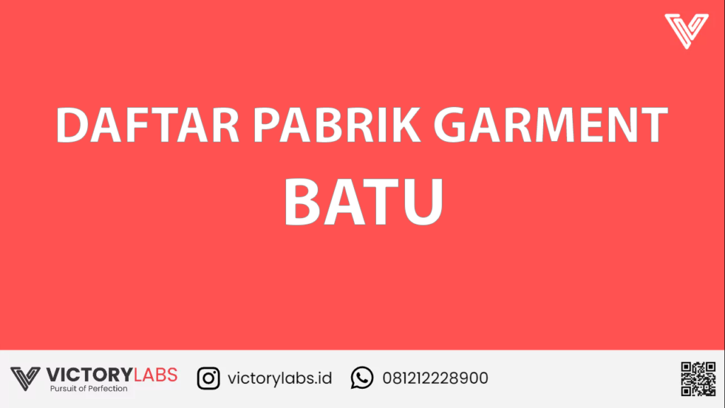 Pabrik Garment Batu