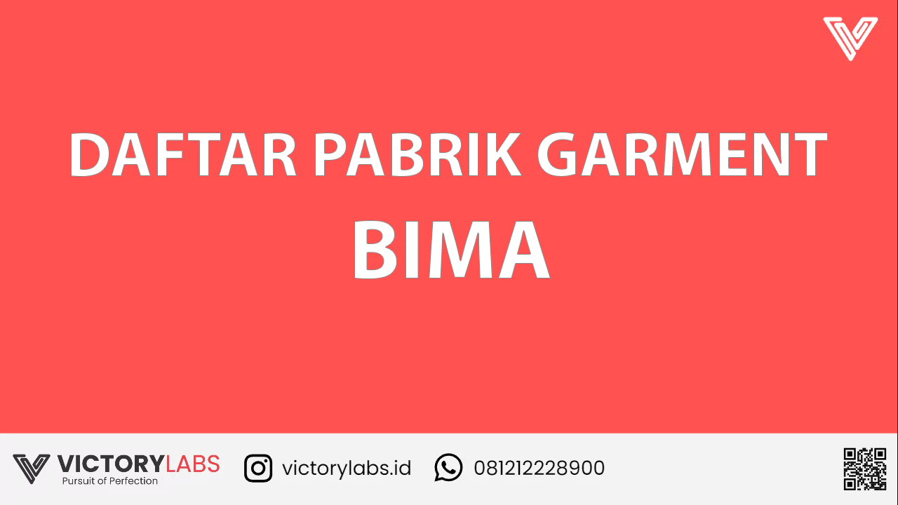 27 Daftar Pabrik Garment Dan Konveksi Bima Terbaik