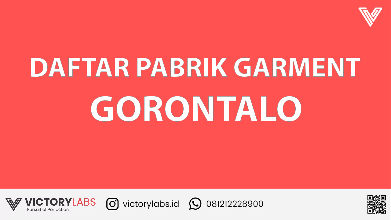 155 Daftar Pabrik Garment Dan Konveksi Gorontalo Terbaik