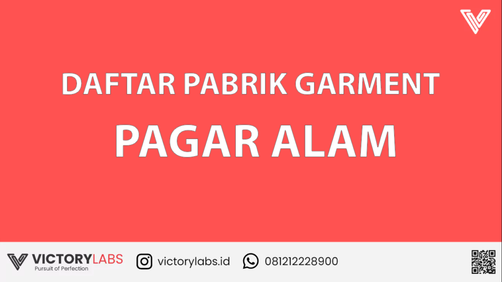 Pabrik Garment Pagar Alam