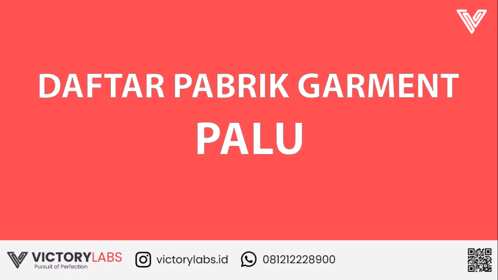 Pabrik Garment Palu