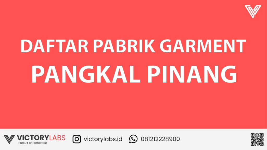 Pabrik Garment Pangkal Pinang