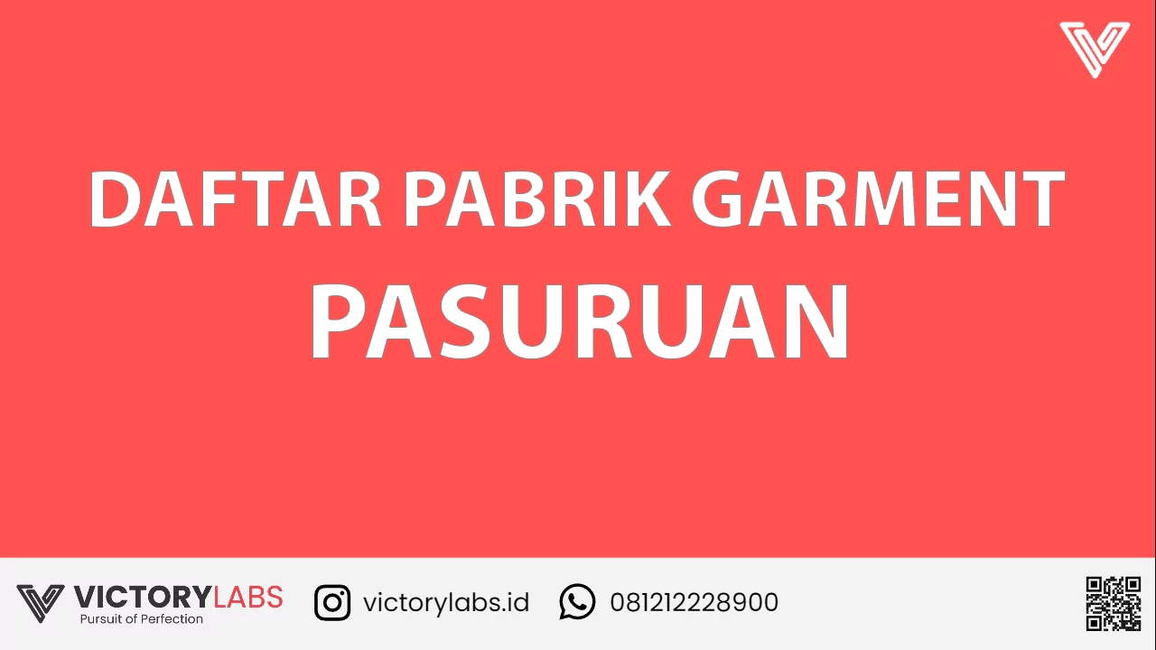 145 Daftar Pabrik Garment Dan Konveksi Pasuruan Terbaik