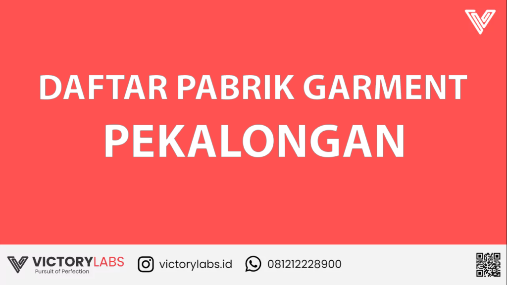 Pabrik Garment Pekalongan