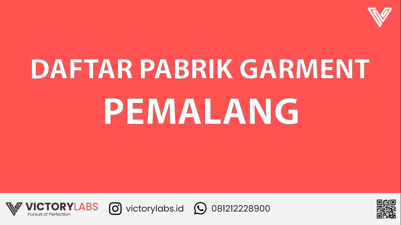 179 Daftar Pabrik Garment Dan Konveksi Pemalang Terbaik