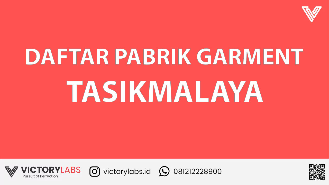 163 Daftar Pabrik Garment Dan Konveksi Tasikmalaya Terbaik