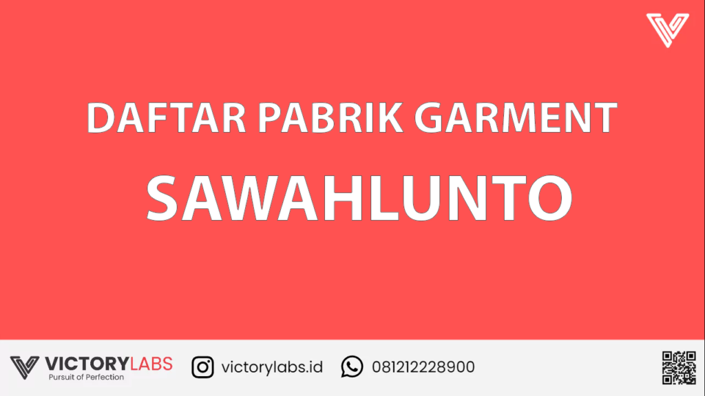 Pabrik Garment Sawahlunto