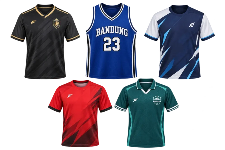Konveksi Jersey Bandung untuk Produksi Puluhan hingga Ribuan Pcs​