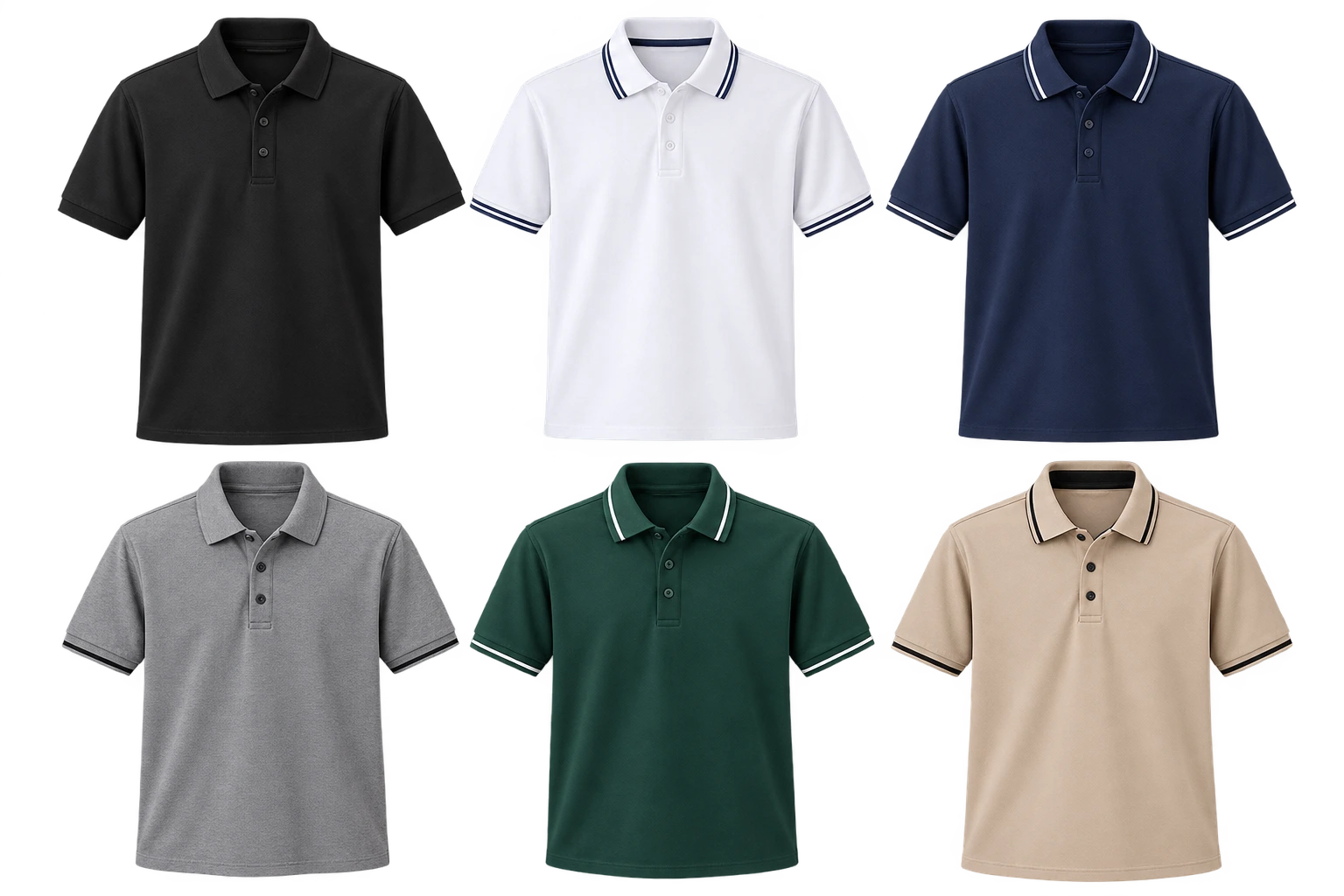Konveksi Polo Shirt Bandung untuk Produksi Puluhan hingga Ribuan Pcs